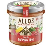 PÂTE DE LÉGUMES AUX TROIS SORTES DE POIVRONS BIO 135 g - ALLOS