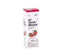 Pâte de mousse dentaire GC 2 x 35 ml tube fraise récaldent sans lactose NEUF