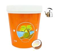 Pâte de nettoyage et de polissage à l'huile de noix de coco multi-usages, pâte de nettoyage puissante pour ustensiles de cuisine, nettoyage en profondeur, sans résidus, 380 g
