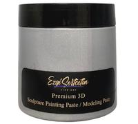 Pâte de peinture 3D pour sculpture Pâte de modelage Pâte de texture Plâtre décoratif Prêt à l'emploi Couleurs uniques Idéal pour les œuvres d'art Pochoirs Fleurs Texture Reliure