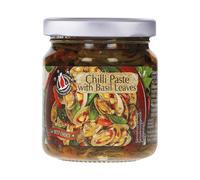 Pâte de piment aux feuilles de basilic 180 g
