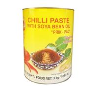 Pâte De Piment et Crevette à l'Huile de Soja PRIK PAO 3kg/Boite - Offres de 1 et 2 Boites - Livraison Gratuite France (1 boite)