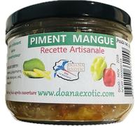 Pâte de Piment Mangue 200g - DOANA EXOTIC, Recette Artisanale, Sans Colorant ni Conservateur