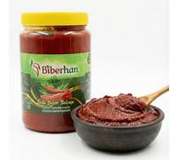 Pâte de Poivron Doux 1 kg - Préparation Traditionnelle Turque à Base de Poivrons Rouges Mûris au Soleil - Texture Concentrée et Saveur Douce Intense - Spécialité Culinaire Authentique de Gaziantep