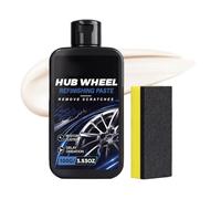 Pâte de polissage pour pneus - 100 g, baume de renouvellement du brillant des roues avec éponge | Pâte de dressage de pneus pour automobile, camion, moto, Suv, Rv, berline, maison, Garage, atelier