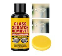 Pâte de polissage pour rayures sur lunettes,Restaure la clarté, application facile | Crème réparatrice pour verres de lunettes | Pour Trajet Domicile École Chambre Étudiants Seniors Adolescents