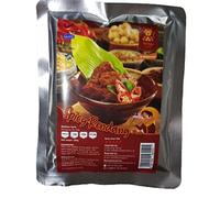 Pâte de Rendang épicée instantanée pour poulet (ou toute viande) de Balik Pulau, île de Penang, Malaisie, 250 g, Halal, Expiration : 8 février 2026