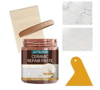 Pâte de Réparation de Carreaux de Céramique,Pâte de Réparation pour Porcelaine,Agent de réparation de Carreaux de Céramique,Pâte de Réparation de Fissures en Porcelaine,Réparation Rayures Carrelage