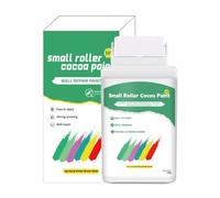 Pâte de réparation de peinture - Kit de retouche peinture pour plafond blanc, pâte de réparation murale avec pinceau à rouleau, outils de peinture faciles à appliquer pour les taches, la restauration