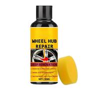 Pâte de réparation des rayures sur jante - Solution facile à appliquer, fixateur d'usure des roues, crème de restauration en durable | Jantes automobiles efficaces