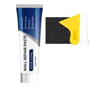 Pâte de réparation murale en plâtre, kit de réparation de fissure murale avec couteau à mastic - Kit de réparation de plaques de plâtre, pour appartement, ferme, dortoir, chambre à coucher, salon