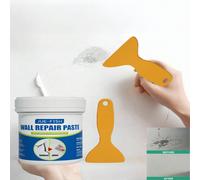 Pâte de réparation murale - Réparation instantanée pour les fissures, les trous de cloison sèche, sans besoin de ponçage ou de peinture. Enduit multi-usage pour les trous de clous, les trous de vis, l