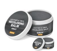 Pâte de réparation pour cuir - Baume recolorant pour cuir (50 g) (Gray,2Pcs)
