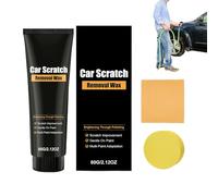 Pâte de réparation pour rayures de voiture,60g, éponge incluse - nettoyant rapide et facile | d'Effacement des Rayures de Voiture,Kit de finition et lustrage pour véhicules
