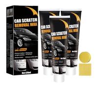 Pâte de réparation pour rayures de voiture - Cire efface-rayures, Kit de suppression des rayures pour automobiles (3Pcs)