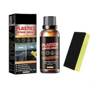 Pâte de restauration intérieure en plastique et cuir de 50 ml avec éponge, anti-usure et anti-, compatible avec véhicules tout-terrain, chariots élévateurs et voitures