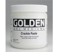 Pâte de structure opaque à craqueler (crackle paste) 236 ml - golden Blanc G