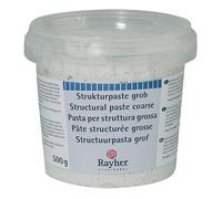 Rayher pâte de structure, mastic à base d'eau avec perles de quartz 0,6mm, pour des structures en relief-like et 3D
