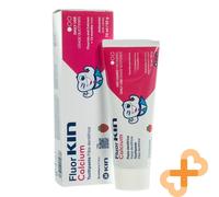 Pâte Dentaire KIN FLUOR CALCIUM 75 Ml Anti Caries Saveur Fraise 12 Ans Et Plus