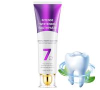 Pâte Dentifrice,120g Nettoyant Dentaire Doux Éclat,Pâtes Dentifrices avec Brosse à Dents - pour Hommes Femmes Santé des Gencives Fraîche Usage Domestique Voyage Blanchissant