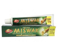 Pâte DENTIFRICE MESWAK (MISWAK - SIWAK) *ORIGINAL DABUR* (LOT DE 2X75g), Sans saveur