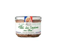 Paté des copains aux olives Lucien Georgelin le bocal de 220g