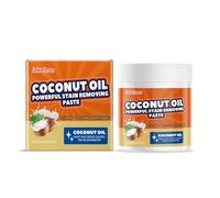 Pâte Détachante À L'huile De Coco - Nettoyant Puissant For Graisse De Cuisine, Produit De Polissage Multi-usages For Surfaces, Élimine L'huile Et La Saleté Tenaces(1PCS)