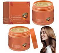 Pâte d'huile de batana brute 100 g, huile capillaire bio pour la croissance des cheveux, favorise la densité et la brillance des cheveux, hommes et femmes, nourrit les racines.