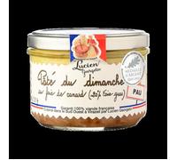 Pâté du dimanche au foie gras 200 g LES RECETTES CUITES AU CHAUDRON