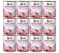 Brit Paté & Meat For Puppy Poulet et Dinde 800g
