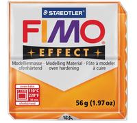 Pâte Fimo 56 G Effect Translucide - Orange - 8020.404 - Fimo