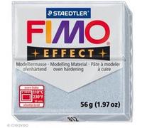Pâte Fimo Effect Argent pailleté 812 - 56 gr Argent G