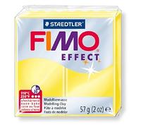 Pâte Fimo Effet Translucide Gr.57 104-Jaune | Staedtler