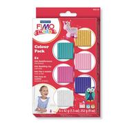 Pâte Fimo Kids Kit 6 couleurs fille 8032.02