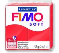 Pâte Fimo soft Rouge Indien 24 - 56 gr NA G