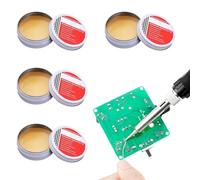Pâte Flux Soudure,4pcs Pâte à Souder 10g,Sans Plomb Pâte à Souder,Decapant Soudure Etain,Graisse Soudure Etain,Outil de Réparation de Soudage Mécanicien,pour soudure électrique et bricolage