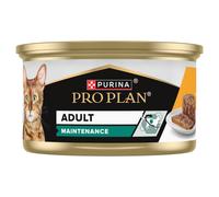 PURINA PRO PLAN | Adult MAINTENANCE | Aliment Complet pour Chat Adulte | Aide à maintenir une bonne santé urinaire | Terrine | Au Poulet | Boîte | Lot de 1 x 85 g