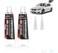 Pate Joint Moteur,Joints Mécaniques de Moteur Automobile,Mastic D'étanchéité pour la Réparation de Motos Automobiles,Adapté Scellement à Haute Température de Divers Types de Cheminées,Fours,100g,Noir