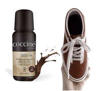 Pâte liquide pour rénovateur de daim et nubuck brun foncé Coccine Suede 75 ml