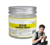 Pâte lubrifiante de suspension - 100 g de composé d'amortissement anti-vibration, récipient de 5,5 cm | Réducteur de friction étanche haute performance, graisse pour joint mécanique pour l'entretien d