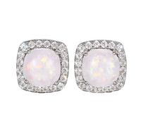 Pâte Moules Stylo Bijoux Opal Women's Earrings All Matching Earrings Pâte Kits Pack Bijoux (Silver, One Size)
