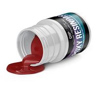 Pâte pigmentée époxy rouge à lèvres env. RAL 3001 Pâte de couleur professionnelle hautement pigmentée pour résine époxy, résine polyuréthane, résine synthétique, résine synthétique (100 g)