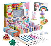 Pate Polymère 48 Couleurs 1.5kg Four Cuissonsûr Et Non Toxiquediy Craft Kit Avec Outils De Modélisation Et Accessoirescadeau Enfant Pour Garçons Et Filles