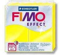 Pâte polymère 57 g - Effet néon - Jaune Jaune G