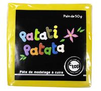 Pâte Polymère À Modeler Patati Patata Jaune 50 G