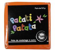 Pâte Polymère À Modeler Patati Patata Orange 50 G