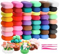 Pâte Polymère Auto-Durcissante 72 Couleurs Kit Complet Avec 29 Outilsargile Légère Et Ultra Soupleactivité Créative Enfants Et Adultesséchage À L'airidée Cadeau Anniversaire