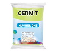 Pâte polymère - Cernit - n°1 - 56 g - Vert anis - Malléable et non toxique