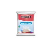 Pâte polymère - Cernit - n1 - Carmin - 56 g - Pour enfants à partir de 8 ans