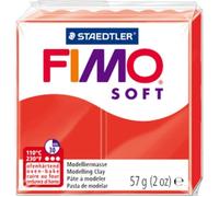 Staedtler - Fimo Soft - Pain Pâte à Modeler 57 g Rouge Indien